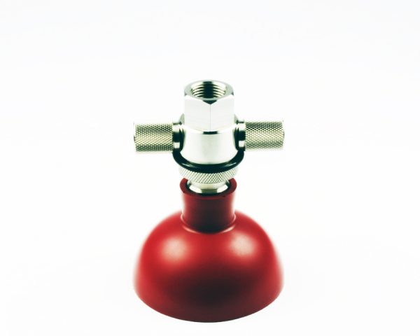 13904-3-1-2 DiaLine .281 Dual Inlet, 3/8" Inlets, 3" Nozzle w/Guard